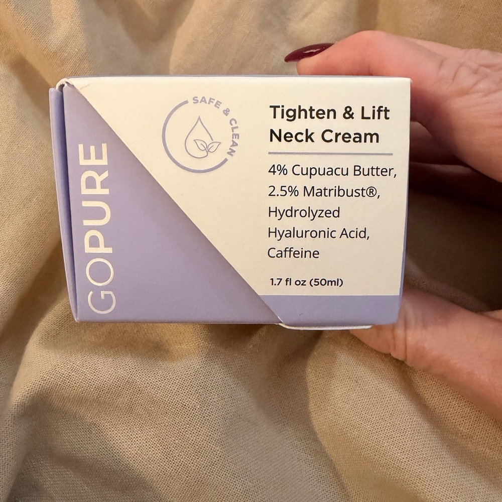GoPure Tighten & Lift Neck Cream